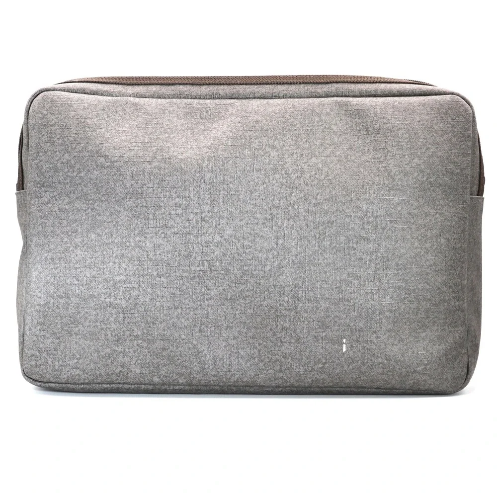 Tumi Laptop Sleeve Medium Grey Heathered Padded Tech Case Bag 13x9